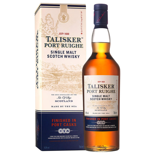 Talisker Port Ruighe Single Malt Scotch Whisky 70cl mit Geschenkverpackung